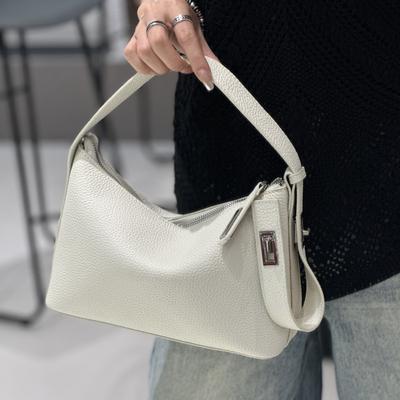 Cuir Véritable 2025 Nouveau Style Sens Haut de Gamme Design Petite Foule Sac à Main Sac Fourre-tout Haut de Gamme Fourre-tout Épaule Unique Poignée Sac pour Femme