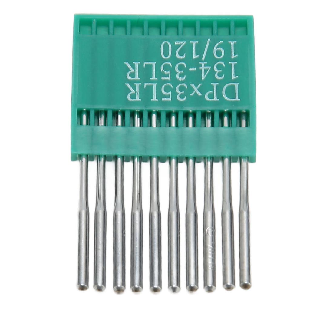 100 Count Sewing Machine Needles 120/19 Prevent Skipping Stitches Steel DIY Embroidery Needles for Leather Sewing Needles