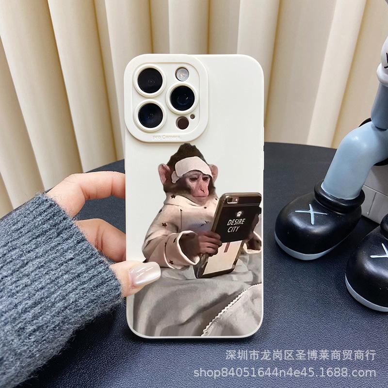 Trend Monkey for Apple 15 Mobile Phone Case Iphone12promax Set 14/13/11/XSMAX Pupil Eye 16
