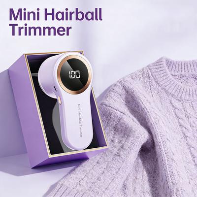 Electric Fluff Lint Removers USB Rechargeable Fabric Grooming With LED Display Electric Lint Remover Home & Travel Essentials