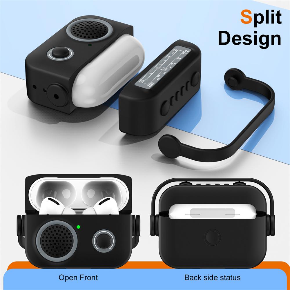 Earphone Case for AirPods 4 Gen Pro 3 2 Headphone Protective Cover for AirPods 3 2 1 Generation Shockproof Anti-fall Protector Sleeve