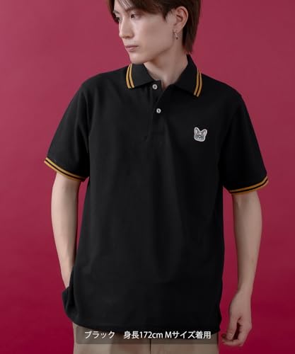 IMPROMES Casual SIDEWAYSTANCE Pique Polo Shirt, Men's, Navy