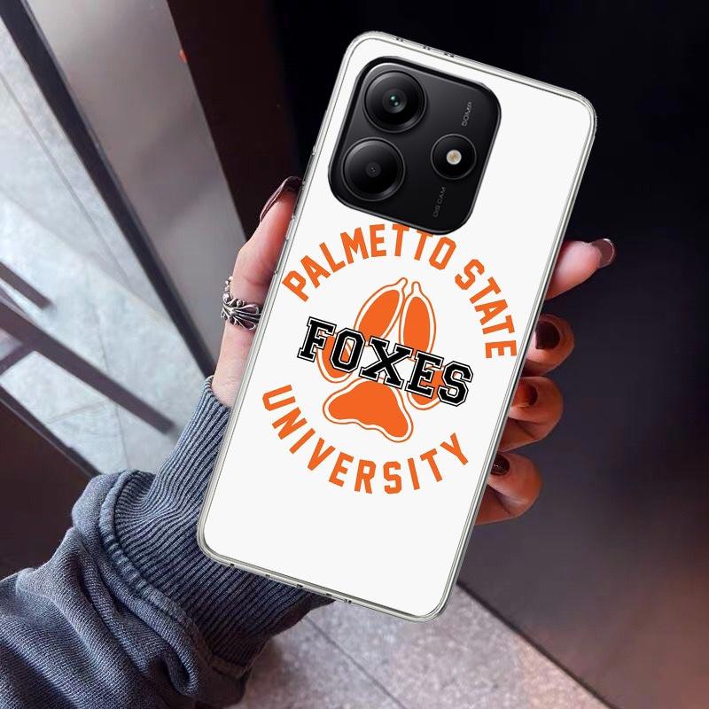 Andreil All For The Game Palmetto State Foxes Phone Case For Xiaomi Redmi Note 15 14 14S 13 12S 12 Pro Plus 11S 11 10S 10 4G Cov