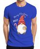 Merry Christmas Ho Christmas Gnome Gnome Candy Cane Hat Unisexs TShirt