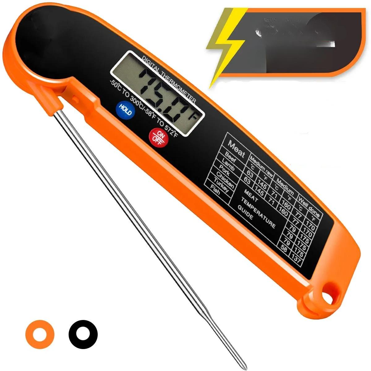 

Цифровой термометр для мяса с мгновенным считыванием показаний - для выпечки