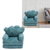 Out Chair Green Fold Out Couch Crown Cute Soft Comfortable Kids Sofa for Boys Girls Home School Kindergarten