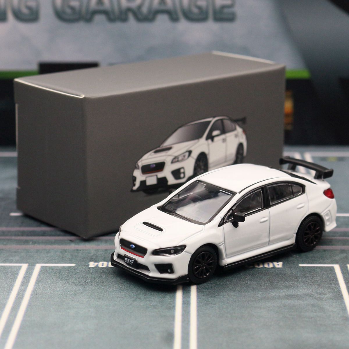 

Автомобиль Сплав Детские Игрушки 164 Subaru Суперкар Статическая Модель Набор для Демонстрации Коробка White
