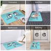 Anime Sailors Moons Doormat Mat Anti-Slip  Bath Kitchen Garden Rug Carpet 40*60cm