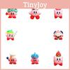 Adorable Kirby Anime Games Cute Cartoon Pink Kirby Waddle Dee Doo Collectible Mini Dolls