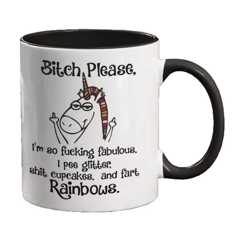 

Unicorn Rainbow Ceramic Coffee Mug Tea Cup 350ml