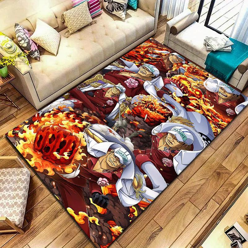One Piece Gear Carpet Rug For Living Room Bedroom Home Sofa Decoration,kids Play Nonslip Floor Mat