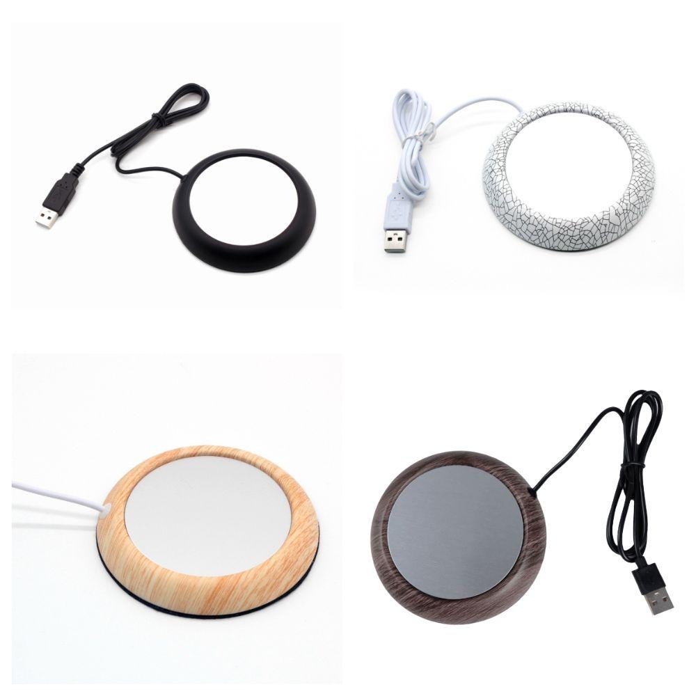 Electric Cup Warmer Portable Mug Heat Base Coffee Heating Coaster Office Use