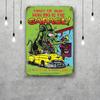 Rat Fink Vintage Metal Tin Signs Posters Decor Retro Metal Plaque Wall Art Decor for Garage Bar