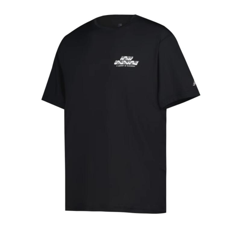 New Balance SS25 T Shirt Men s Black MT51621-BK 2XL