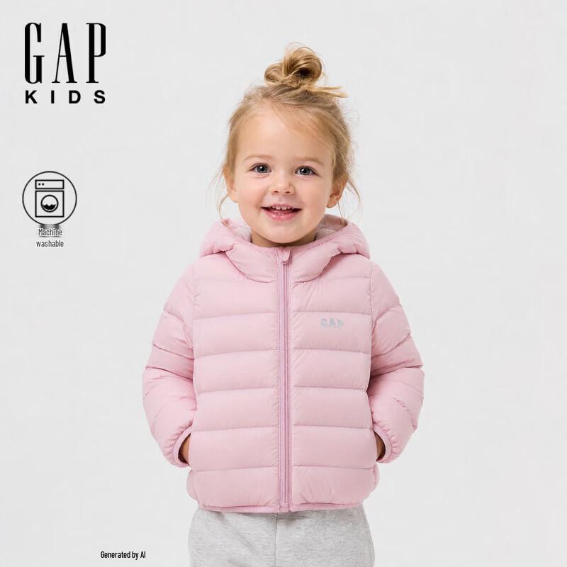 Gap Girls' Logo Print Lightweight Down Jacket 6OW623007