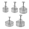 304 Stainless Steel Hamburger Meat Patties Press, Manual Meat Press, Rice Ball Mold, Kitchen Small Tool, Household Use