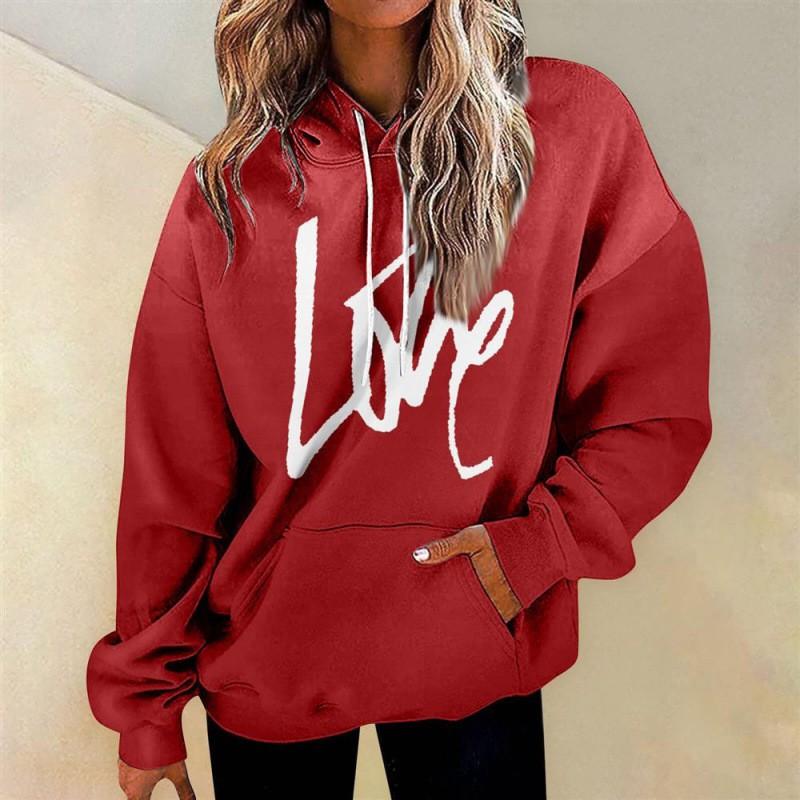 Womens Oversized Hooded Sweatshirt With 3D Print Graphic Loose Fit Long Sleeve Casual Top In Vintage Tie-Dye Style
