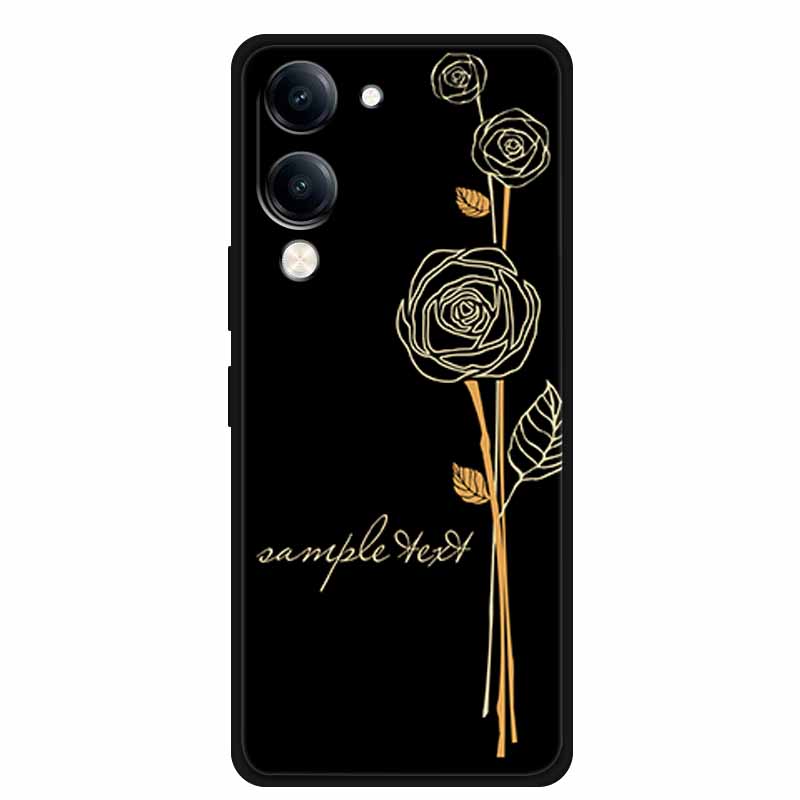 Lovely Relief Cover For Vivo Y04 V2430 Y37C Y29S V2446 Funda 3D Cartoon Soft Silicone TPU Phone Case Y29T Y19sGT Bumper