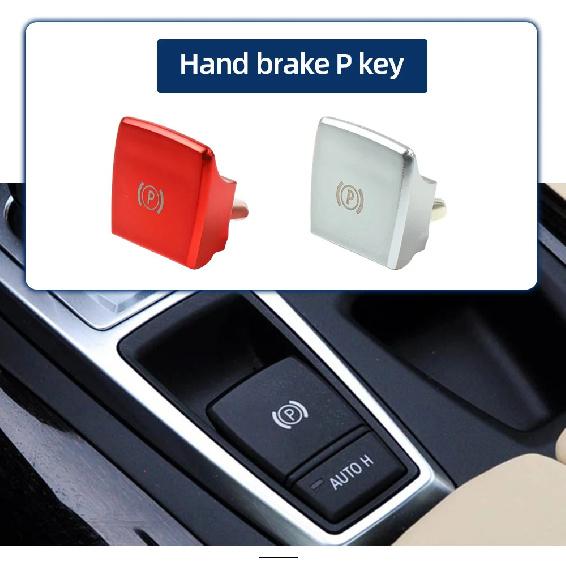 Handbrake Assembly Electronic Handbrake P Button Decorative Cover 61319148508 For BMW X5 E70 2007-2013 X6 E71 2008-2014