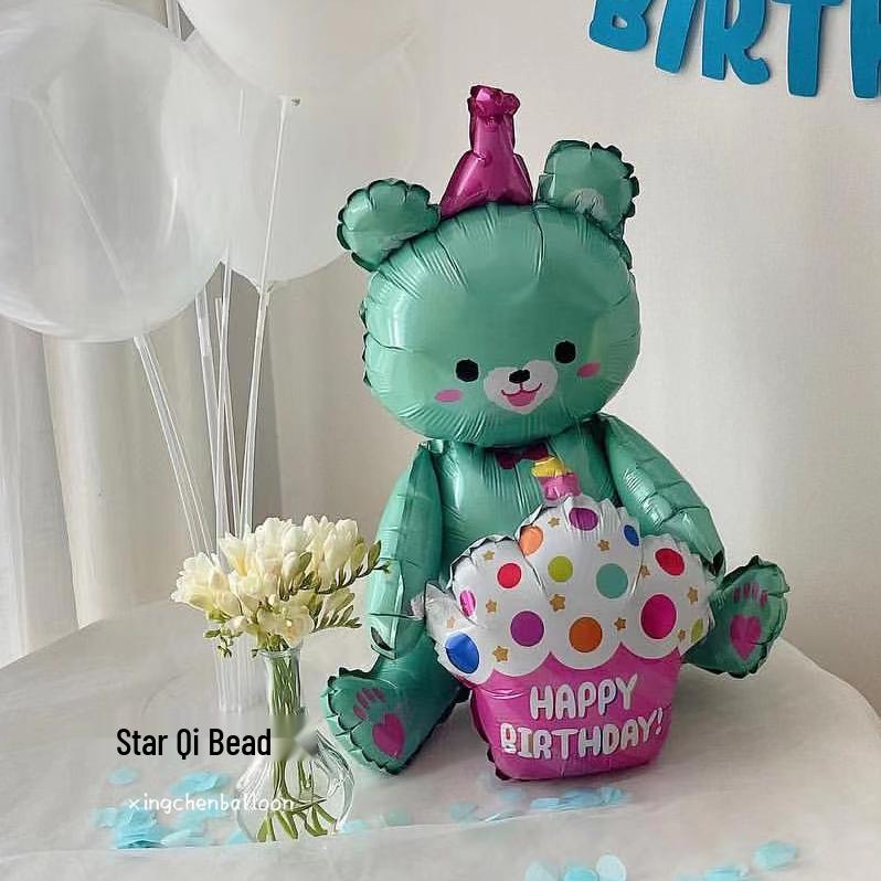 1st Birthday Party Decoration Set - Cake, Balloons & Props for Boys & Girls