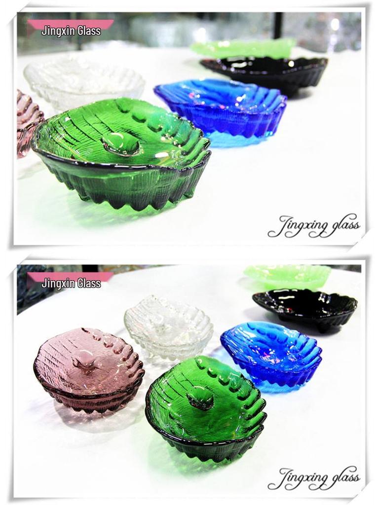 Glass Single-Serving Fruit Dish for Snacks and Desserts