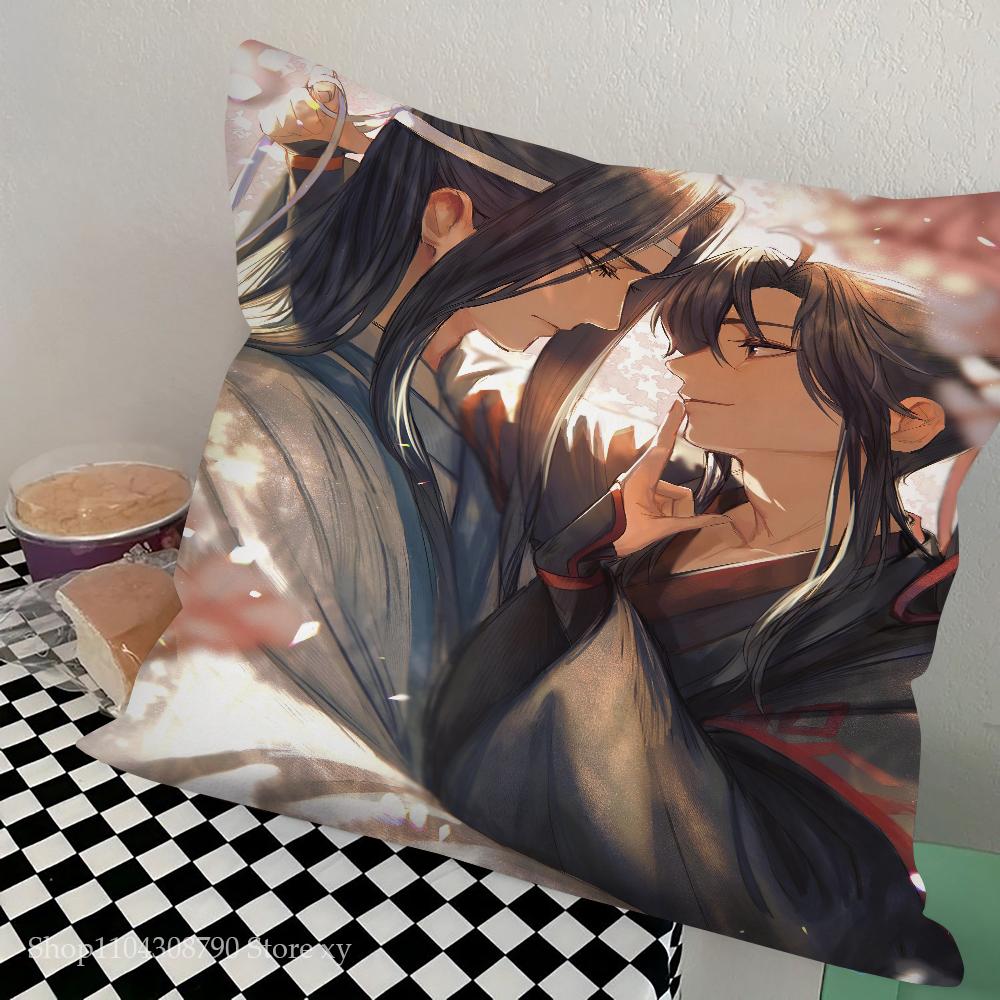 Anime Grandmaster Mo Dao Zu Shi MDZS Pillow Bedroom Sofa Leisure Comfort Cushion Car Living Room Home Decoration