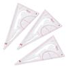 3pcs Clear Markings Garment Ruler Precise Measurement Scale Multifunctional Ruler  Pattern Making