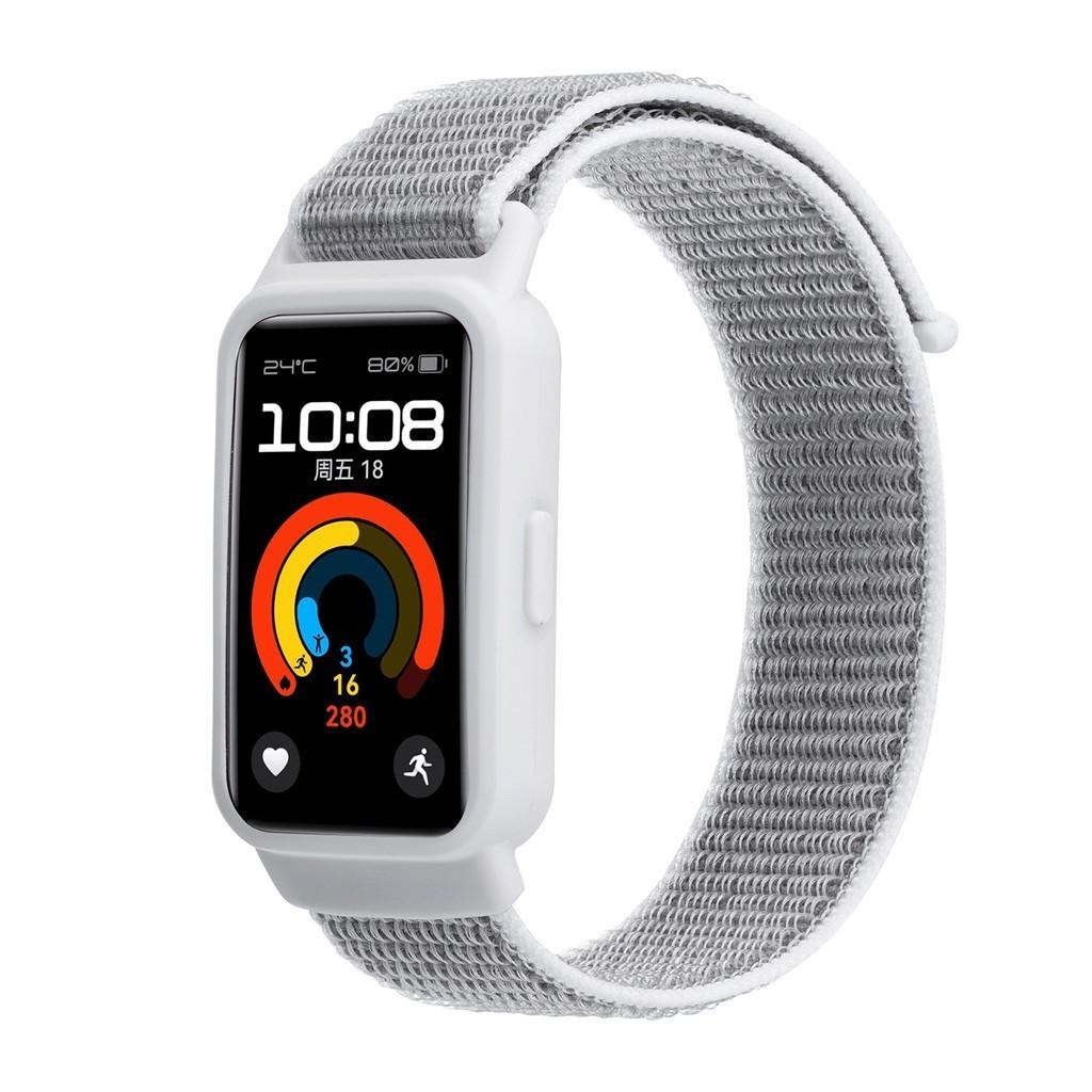 For Huawei Band 9 8 7 Reim Bånd Tilbehør Etui Nylon Løkke Erstatningsbelte Armbånd Sport Armbånd Huawei Band 7 Reim