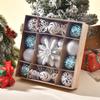 Electroplated Christmas Hanging Balls Set Plastic Xmas Tree Pendants  Merry Christmas Decoration