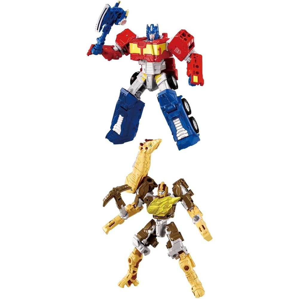 Transformers WKS-01 Optimus Prime & Light Long Wild Docking Set Action Figures