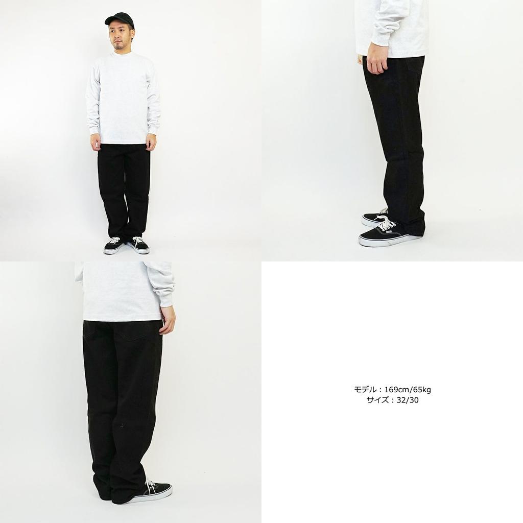 Levi's 550-0260 Relaxed Fit Jeans Black W32L30 Baggy Pants USA Line