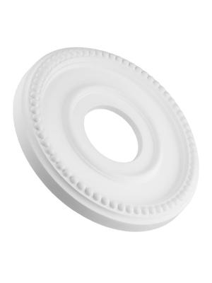 1x Ceiling Medallion Home Round Medallion PU Decorative Ceiling Fan Light Fixtures Covers Plate Ceiling Light Pendant Lamp Base