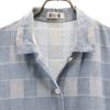 I.S. ISSEY MIYAKE 90s Made in Japan Old Check Pattern No sleeve Shirt dress Women Used