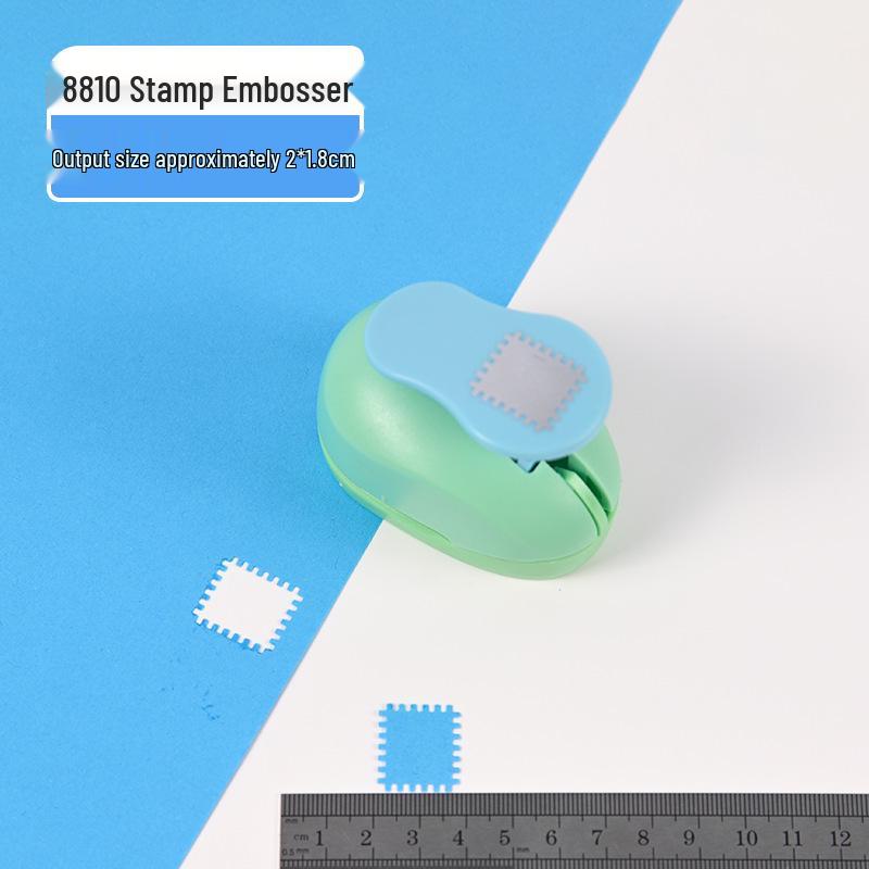 Children's DIY Embossing Machine: Easy Large Flower Punch for Kindergarten Craft and Paper-Cutting Projects