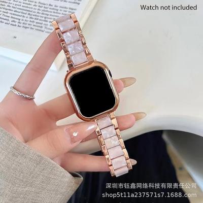 Retro Chinese Style Resin Watch Strap for Apple iWatch, Samsung, Huawei