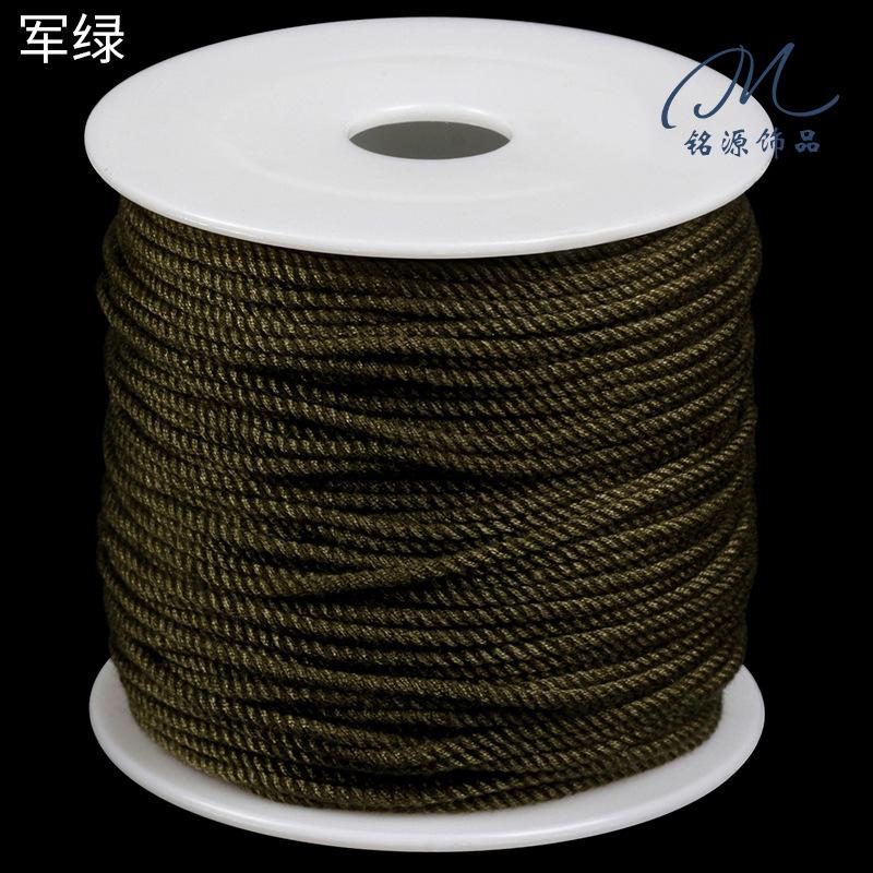 Large Roll Hand Rubbing Cotton Thread Rope Work In Progress Tibetan Play Rope Braided Rope Hemp Thread Pendant Rope Bracelet Rope Fringed Accessories