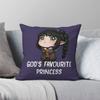 Baldur's Gate 3 Chibi Shadowheart Pillowcase Polyester Linen Velvet Pattern Zip Decorative Throw Pillow Case Bed Cushion Cover
