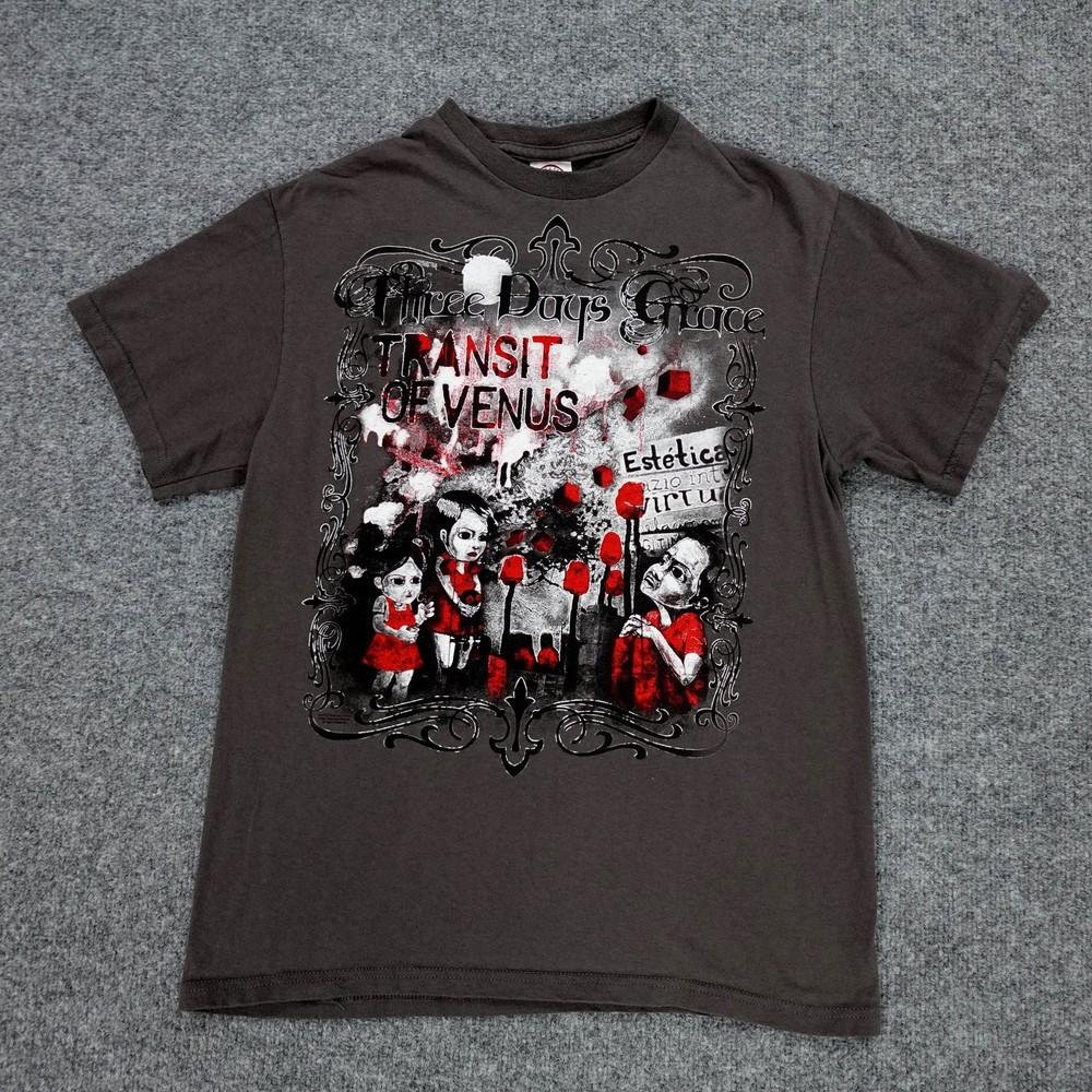 Rare Three Days Grace Gray Transit of Venus Band T-shirt S to 5XL ZL643 Unisex T-Shirt M