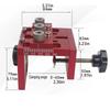Hinge Hole Drilling Guide Hinge Hole Locator Hole Puncher Locator Accessory Woodworking Positioner Locator Tool Drilling