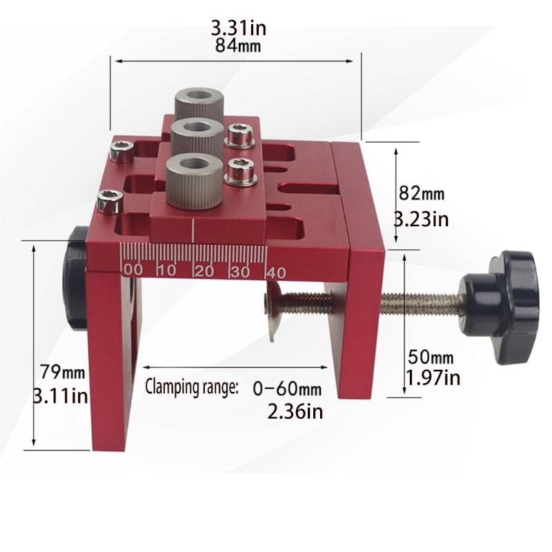 Hinge Hole Drilling Guide Hinge Hole Locator Hole Puncher Locator Accessory Woodworking Positioner Locator Tool Drilling