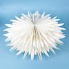 Paper 3D Paper Snowflake Sparkling Lights Ceiling Ornament  Birthday Party Decorations