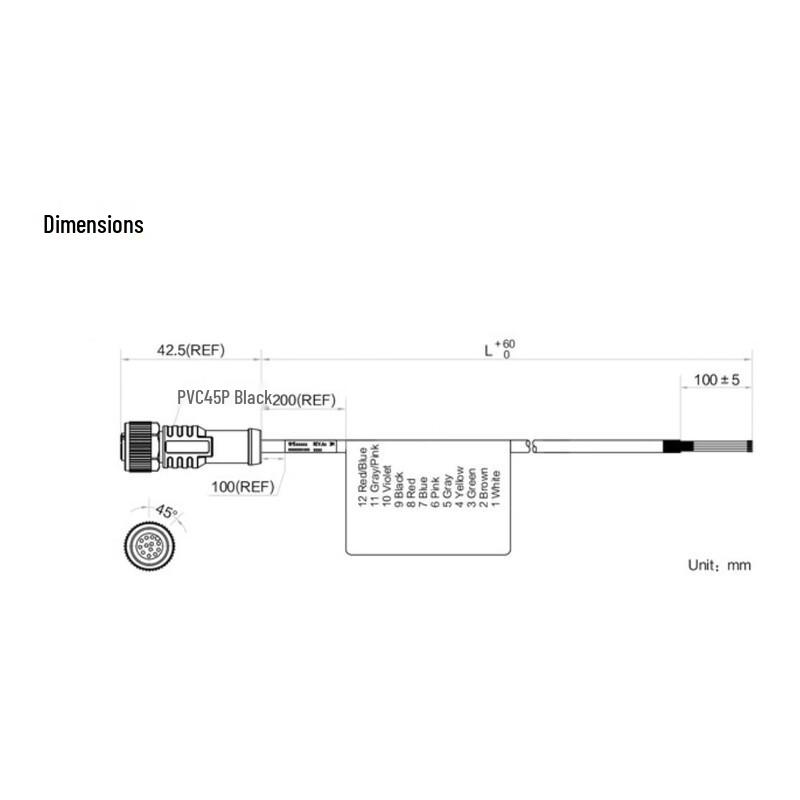 XUMIN Camera Power Servo Cable