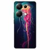For Redmi Note 13 Pro 4G Case Global Silicon Fashion Space Wolf TPU Painted Coque Funda for Xiaomi Redmi Note 13Pro 4G Cover