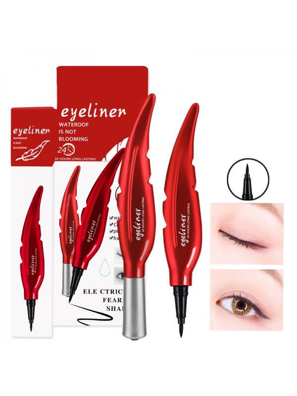 Wasserdichter, wischfester, leicht zu tuschender flüssiger Eyeliner-Stift