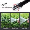 Water Flow Control Nozzle Garden Hose with Foam Cannon 3 Spray Modes High-Pressure Detachable Nozzle Heavy Duty Booster for Car Washing Outdoor