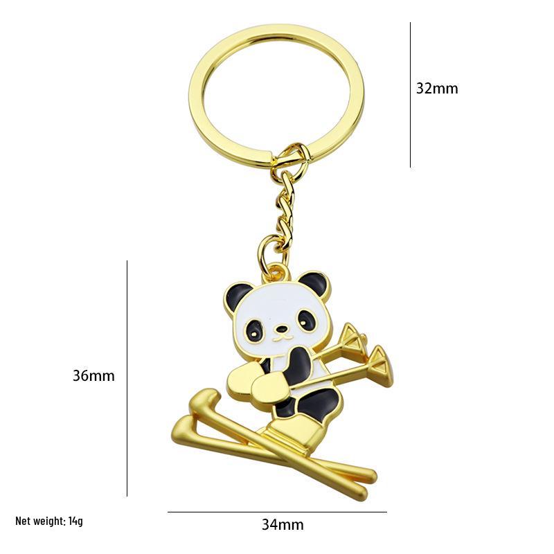 Winter Sports Sled & Snowboard Keychain - Perfect Gift for Snow Enthusiasts