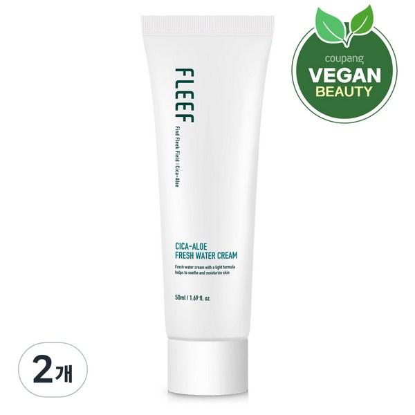 

Flip Cica Aloe Fresh Увлажняющий крем для слегка кислой жирной кожи, 50мл, 2 шт, лучшая мужская косметика Кореи