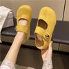 Women S French Style Thick Sole Birkenstock Mules Summer Slip On Shoes