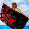 R-Resident Evil Games Beach Towel Colorful Bath Towels For Girl Microfiber Quick Dry Custom Sand Free Beach Yoga Spa Gym Pool