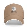 Unisex Baseballkappen Attack on Titan Anime Logo Outdoor Streetwear Sommer Sport Baseballkappen Hip Hop Kappe Casquette Hüte